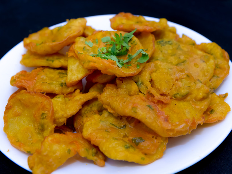 Crispy Potato Bhajia